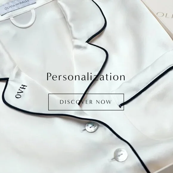UK LUXURY Olivia Von Halle100% HIGH Quality Silk Pajamas- NEVER Worn-